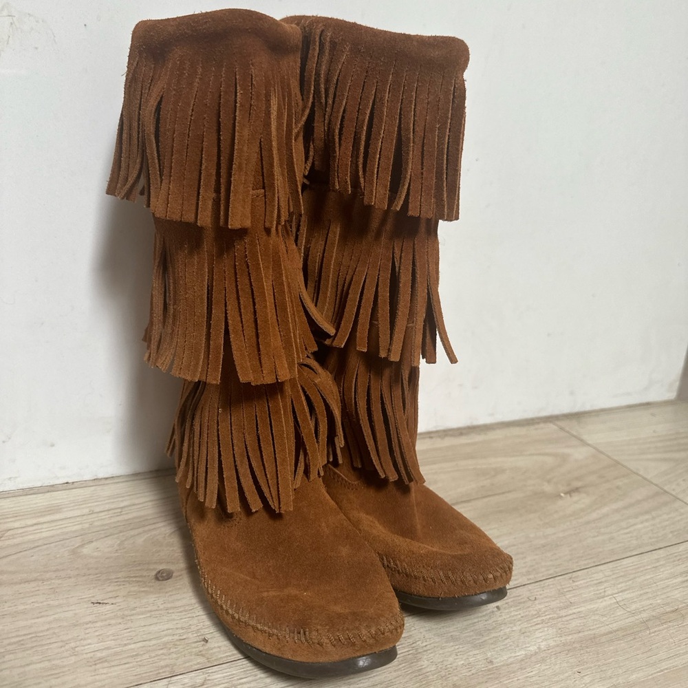 3-Layer Fringe Boot - Picture 4 of 9